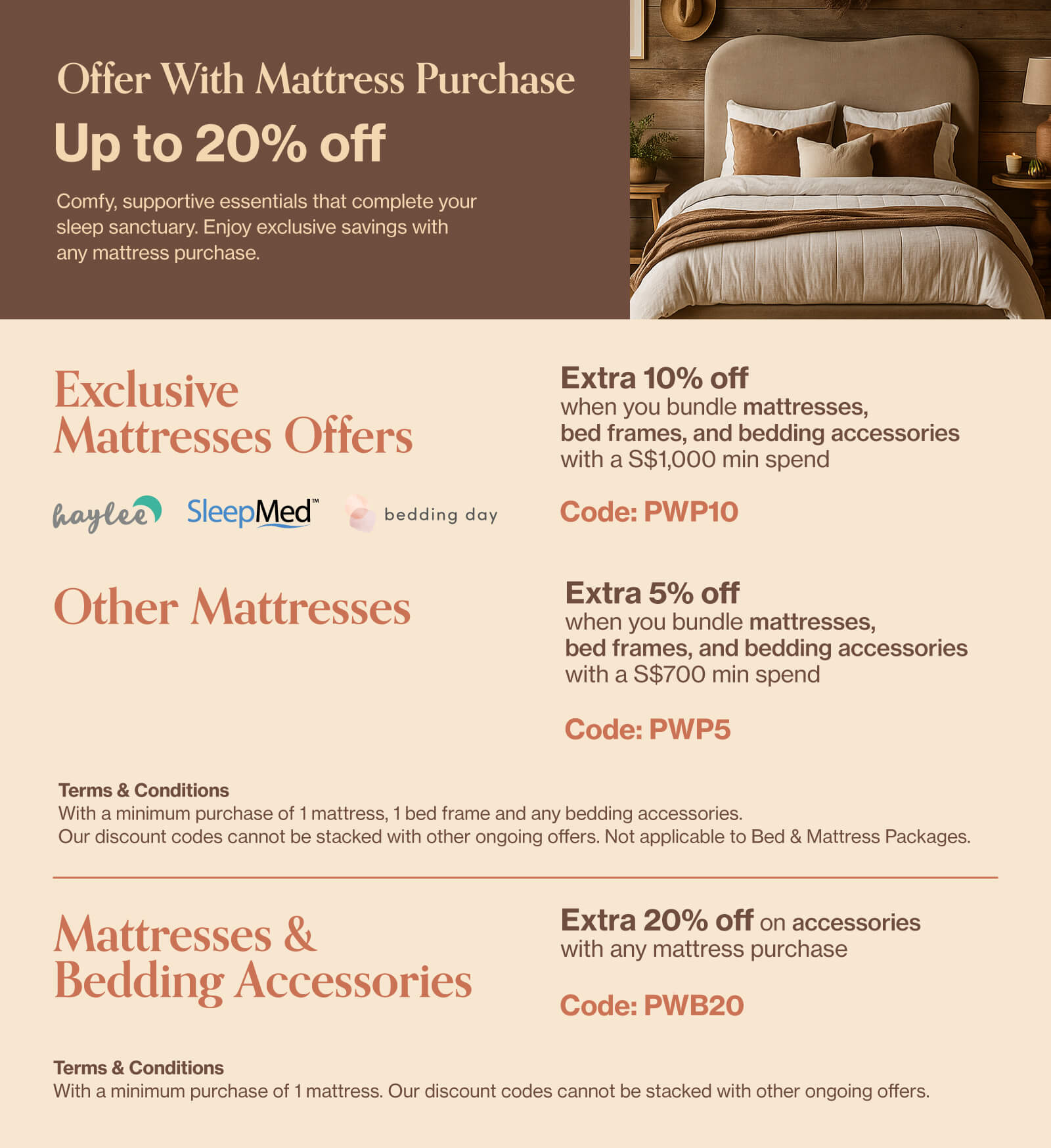 Exclusive Mattresses Offers